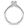 Diamante de laborator Eternity, 1 carat în total, formă rotundă, aur alb de 14K Diamante de laborator Eternity, 1 carat în total, formă rotundă, aur alb de 14K