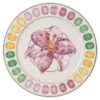 Farfurie de serviciu Idyllia din porțelan, cu motiv imprimat „Crystal”, crin, multicolor Farfurie de serviciu Idyllia din porțelan, cu motiv imprimat „Crystal”, crin, multicolor