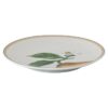 Farfurie Idyllia din porțelan, cu motiv imprimat în cristal, lămâie, bej Farfurie Idyllia din porțelan, cu motiv imprimat în cristal, lămâie, bej