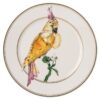 Farfurie pentru pâine Idyllia din porțelan, cu motiv „Crystal Print”, cacadu, multicolor Farfurie pentru pâine Idyllia din porțelan, cu motiv „Crystal Print”, cacadu, multicolor