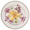 Farfurie pentru pâine Idyllia din porțelan, cu motiv imprimat „Crystal”, „Bouquet”, multicoloră Farfurie pentru pâine Idyllia din porțelan, cu motiv imprimat „Crystal”, „Bouquet”, multicoloră