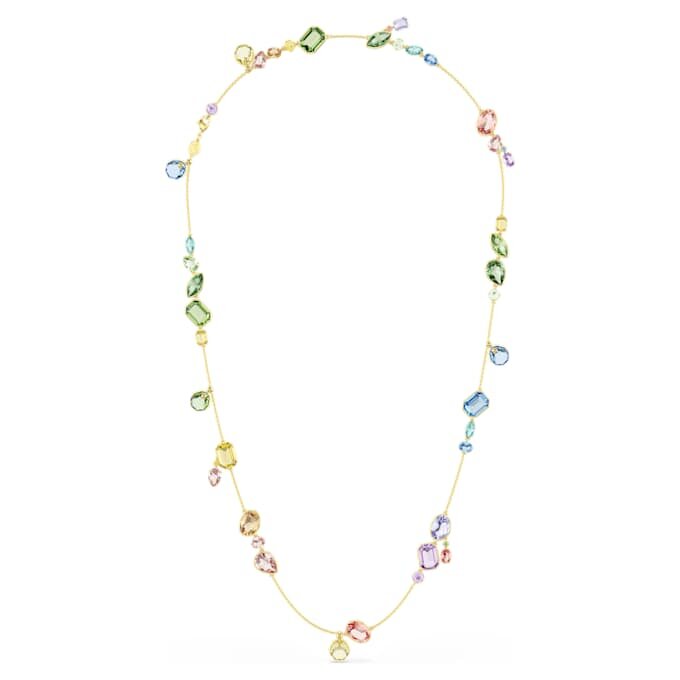 Gema Strandage cu tăieturi mixte, multicolor, placat în nuanțe aurii Gema Strandage cu tăieturi mixte, multicolor, placat în nuanțe aurii