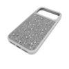Husă de înaltă calitate pentru smartphone cu cristale cu fața plată, pentru iPhone® 17 Pro Max, nuanță argintie Husă de înaltă calitate pentru smartphone cu cristale cu fața plată, pentru iPhone® 17 Pro Max, nuanță argintie