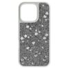Husă de înaltă calitate pentru smartphone cu design împrăștiat, pentru iPhone® 16 Pro, nuanță argintie Husă de înaltă calitate pentru smartphone cu design împrăștiat, pentru iPhone® 16 Pro, nuanță argintie