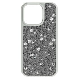 Husă de înaltă calitate pentru smartphone cu design împrăștiat, pentru iPhone® 16 Pro, nuanță argintie