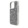 Husă de înaltă calitate pentru smartphone cu design împrăștiat, pentru iPhone® 16 Pro, nuanță argintie Husă de înaltă calitate pentru smartphone cu design împrăștiat, pentru iPhone® 16 Pro, nuanță argintie