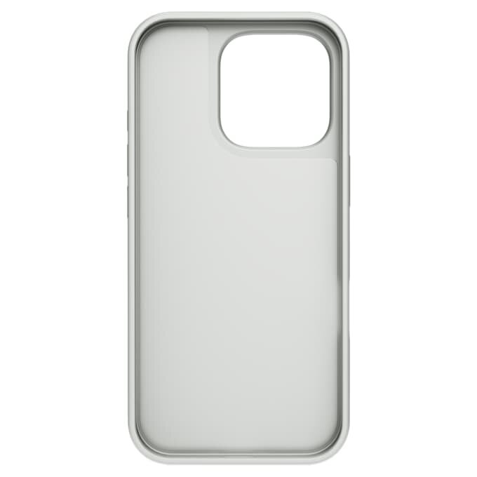 Husă de înaltă calitate pentru smartphone cu design împrăștiat, pentru iPhone® 16 Pro, nuanță argintie Husă de înaltă calitate pentru smartphone cu design împrăștiat, pentru iPhone® 16 Pro, nuanță argintie