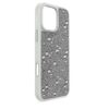 Husă de smartphone cu design cu cristale împrăștiate, pentru iPhone® 16 Pro Max, nuanță argintie Husă de smartphone cu design cu cristale împrăștiate, pentru iPhone® 16 Pro Max, nuanță argintie