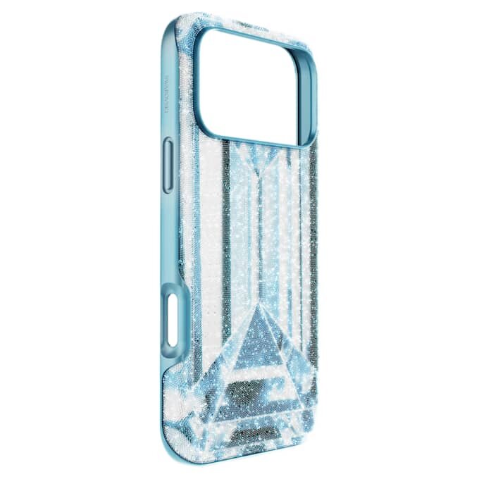 Husă de smartphone cu efect de cristal, iPhone® 17 Pro Max, albastru Husă de smartphone cu efect de cristal, iPhone® 17 Pro Max, albastru