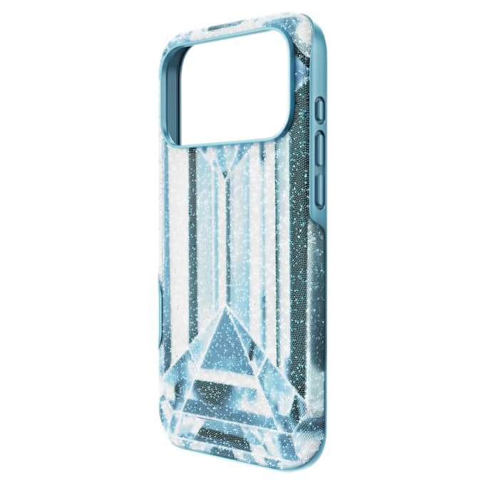 Husă de smartphone cu efect de cristal, iPhone® 17 Pro Max, albastru Husă de smartphone cu efect de cristal, iPhone® 17 Pro Max, albastru