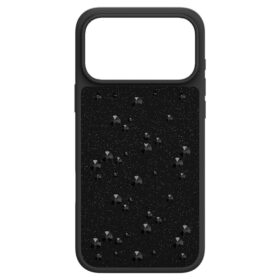 Husă de smartphone High cu cristale pe partea din spate, iPhone® 17 Pro Max, negru