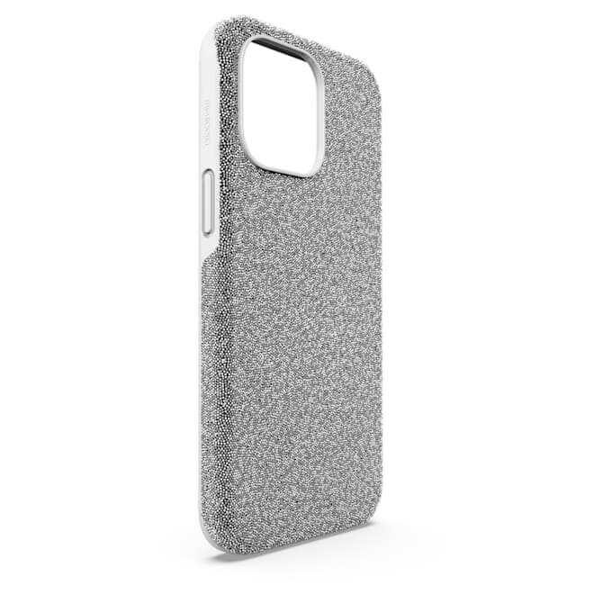 Husă de smartphone înaltă pentru iPhone® 15 Pro Max, nuanță argintie Husă de smartphone înaltă pentru iPhone® 15 Pro Max, nuanță argintie