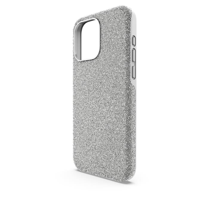 Husă de smartphone înaltă pentru iPhone® 15 Pro Max, nuanță argintie Husă de smartphone înaltă pentru iPhone® 15 Pro Max, nuanță argintie
