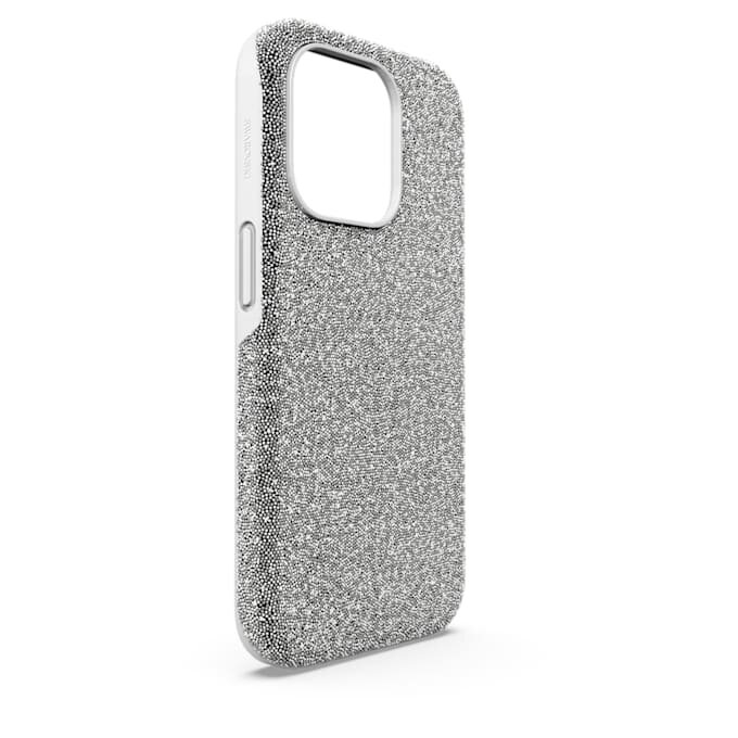 Husă de smartphone înaltă pentru iPhone® 15 Pro, nuanță argintie Husă de smartphone înaltă pentru iPhone® 15 Pro, nuanță argintie
