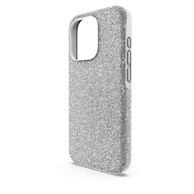 Husă de smartphone înaltă pentru iPhone® 15 Pro, nuanță argintie Husă de smartphone înaltă pentru iPhone® 15 Pro, nuanță argintie