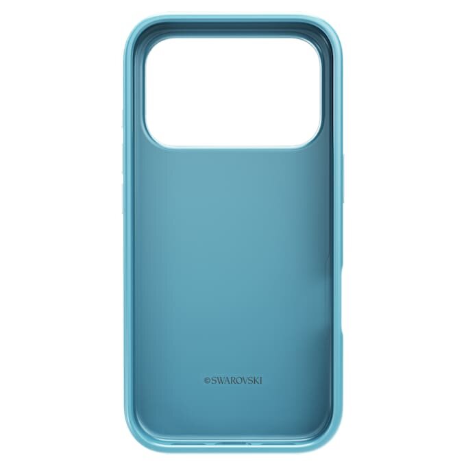Husă pentru smartphone cu efect de cristal, iPhone® 17 Pro, albastră Husă pentru smartphone cu efect de cristal, iPhone® 17 Pro, albastră