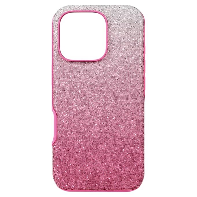Husă pentru smartphone cu gradient de culori intens, iPhone® 16 Pro, roz Husă pentru smartphone cu gradient de culori intens, iPhone® 16 Pro, roz