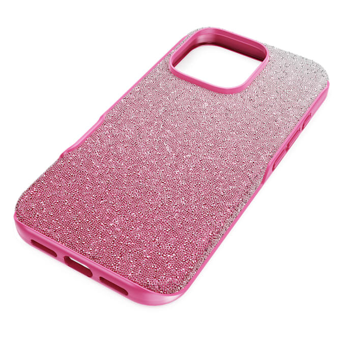 Husă pentru smartphone cu gradient de culori intens, iPhone® 16 Pro, roz Husă pentru smartphone cu gradient de culori intens, iPhone® 16 Pro, roz