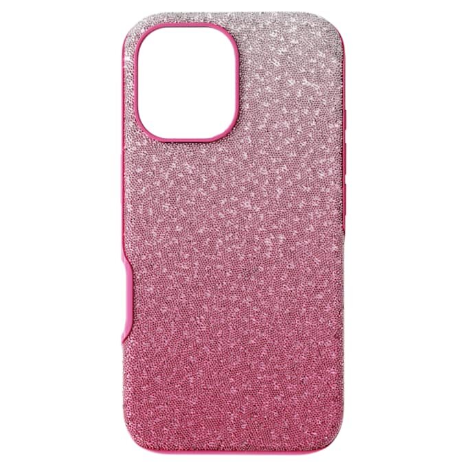 Husă pentru smartphone cu gradient de culori intens, iPhone® 16, roz Husă pentru smartphone cu gradient de culori intens, iPhone® 16, roz