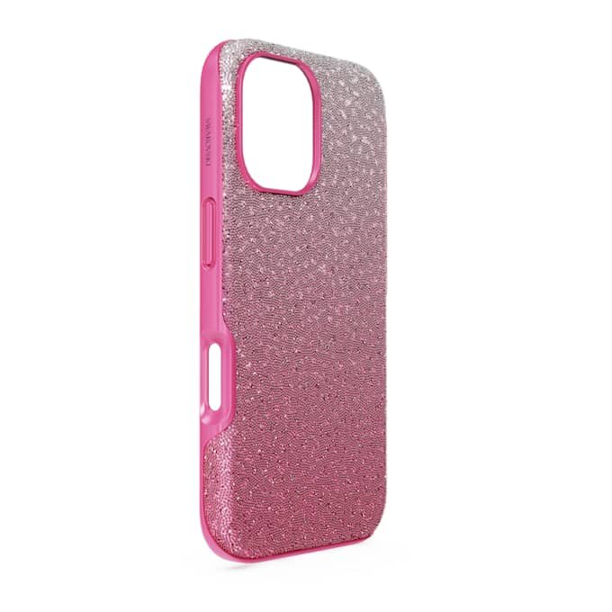 Husă pentru smartphone cu gradient de culori intens, iPhone® 16, roz Husă pentru smartphone cu gradient de culori intens, iPhone® 16, roz