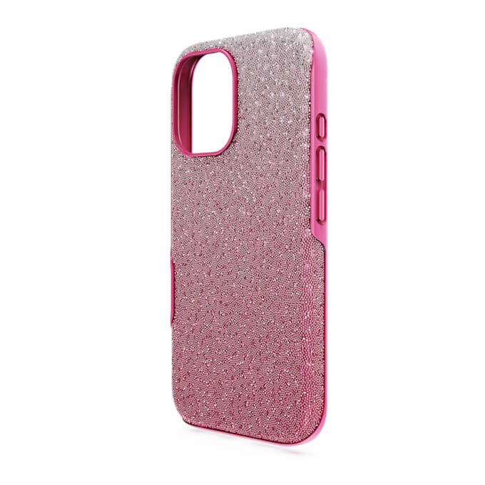 Husă pentru smartphone cu gradient de culori intens, iPhone® 16, roz Husă pentru smartphone cu gradient de culori intens, iPhone® 16, roz