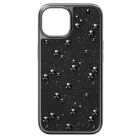 Husă pentru smartphone High cu cristale pe partea din spate, iPhone® 15, negru