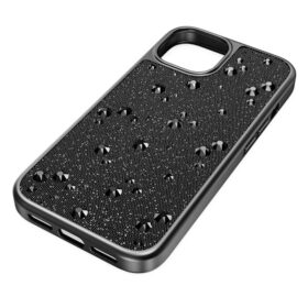 Husă pentru smartphone High cu cristale pe partea din spate, iPhone® 15, negru