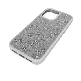 Husă pentru smartphone High cu cristale pe partea din spate, iPhone® 17, nuanță argintie