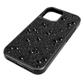 Husă pentru smartphone High cu design împrăștiat, iPhone® 16, negru