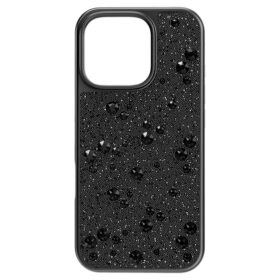 Husă pentru smartphone High cu design împrăștiat, iPhone® 16 Pro, negru