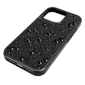 Husă pentru smartphone High cu design împrăștiat, iPhone® 16 Pro, negru