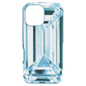 Husă pentru smartphone High cu efect de cristal, iPhone® 17, albastră