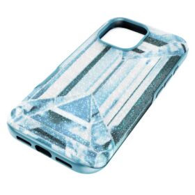 Husă pentru smartphone High cu efect de cristal, iPhone® 17, albastră