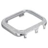Husă strălucitoare pentru Apple Watch® Seria 4 și 5, 40 mm, nuanță argintie Husă strălucitoare pentru Apple Watch® Seria 4 și 5, 40 mm, nuanță argintie