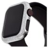 Husă strălucitoare pentru Apple Watch® Seria 4 și 5, 40 mm, nuanță argintie Husă strălucitoare pentru Apple Watch® Seria 4 și 5, 40 mm, nuanță argintie