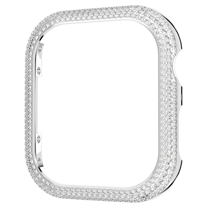 Husă strălucitoare pentru Apple Watch® Seria 7, 41 mm, nuanță argintie Husă strălucitoare pentru Apple Watch® Seria 7, 41 mm, nuanță argintie