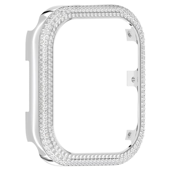 Husă strălucitoare pentru Apple Watch® Seria 7, 41 mm, nuanță argintie Husă strălucitoare pentru Apple Watch® Seria 7, 41 mm, nuanță argintie