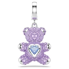 Idyllia Charm Tăieturi mixte, Teddy, Violet, placat cu rodiu