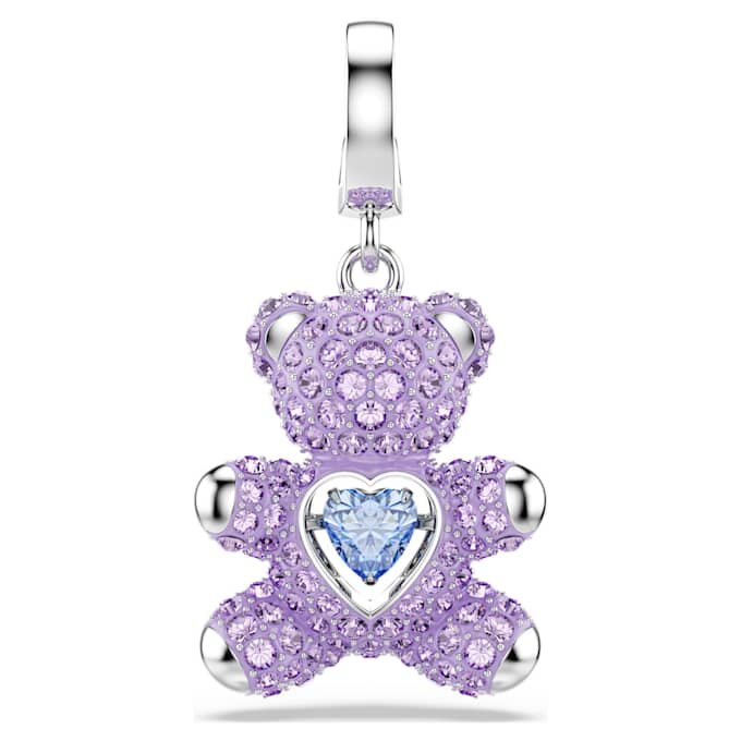 Idyllia Charm Tăieturi mixte, Teddy, Violet, placat cu rodiu Idyllia Charm Tăieturi mixte, Teddy, Violet, placat cu rodiu
