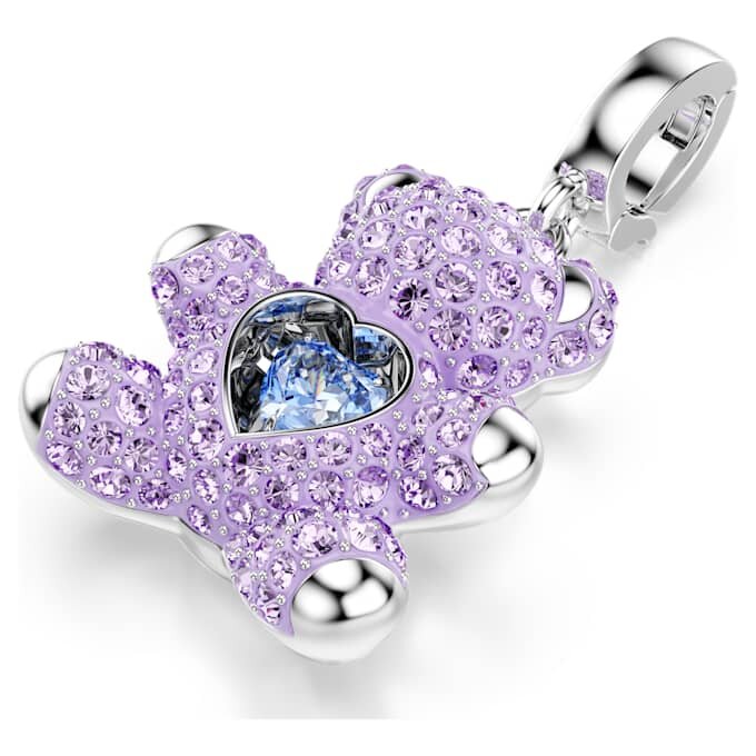 Idyllia Charm Tăieturi mixte, Teddy, Violet, placat cu rodiu Idyllia Charm Tăieturi mixte, Teddy, Violet, placat cu rodiu