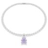Idyllia Charm Tăieturi mixte, Teddy, Violet, placat cu rodiu Idyllia Charm Tăieturi mixte, Teddy, Violet, placat cu rodiu