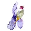 Idyllia – Gouldian Finch și orhidee Idyllia – Gouldian Finch și orhidee
