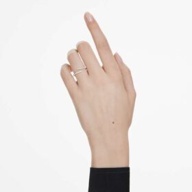 Inel cu bandă deschisă Eternity, diamante create în laborator, 0,2 carate în total, formă rotundă, aur alb de 14K Inel cu bandă deschisă Eternity, diamante create în laborator, 0,2 carate în total, formă rotundă, aur alb de 14K