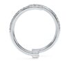 Inel cu bandă deschisă Eternity, diamante create în laborator, 0,2 carate în total, formă rotundă, aur alb de 14K Inel cu bandă deschisă Eternity, diamante create în laborator, 0,2 carate în total, formă rotundă, aur alb de 14K