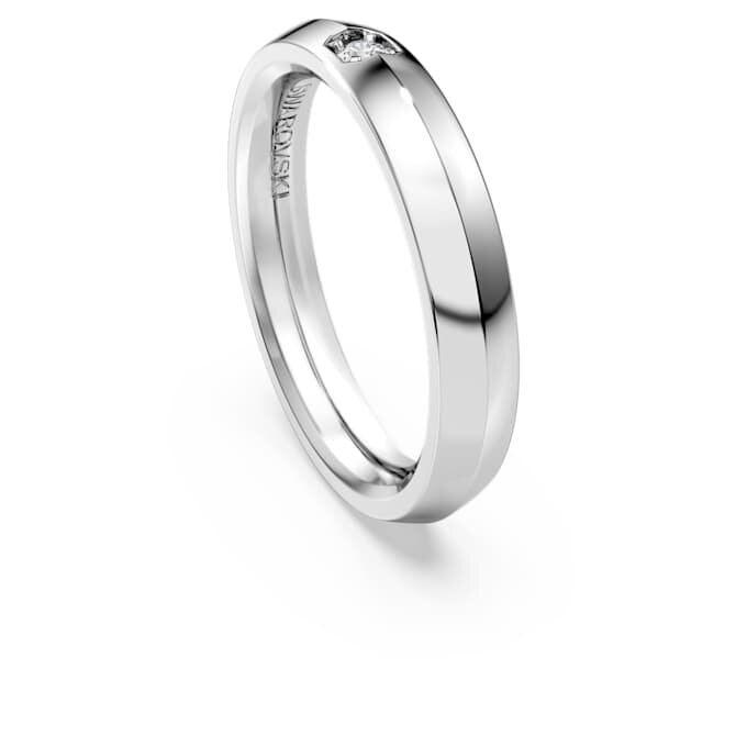 Inel cu bandă „Eternity” cu diamante create în laborator, 0,05 carate în total, formă rotundă, aur alb de 14K Inel cu bandă „Eternity” cu diamante create în laborator, 0,05 carate în total, formă rotundă, aur alb de 14K