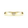 Inel cu bandă Eternity cu diamante create în laborator, 0,05 carate în total, formă rotundă, aur galben de 14K Inel cu bandă Eternity cu diamante create în laborator, 0,05 carate în total, formă rotundă, aur galben de 14K