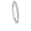 Inel cu bandă Eternity cu diamante create în laborator, 0,2 carate în total, formă rotundă, aur alb de 14K Inel cu bandă Eternity cu diamante create în laborator, 0,2 carate în total, formă rotundă, aur alb de 14K