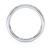 Inel cu bandă Eternity cu diamante create în laborator, 0,2 carate în total, formă rotundă, aur alb de 14K Inel cu bandă Eternity cu diamante create în laborator, 0,2 carate în total, formă rotundă, aur alb de 14K