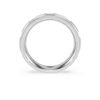 Inel cu bandă Eternity cu diamante create în laborator, 0,5 carate în total, formă rotundă, aur alb de 14K Inel cu bandă Eternity cu diamante create în laborator, 0,5 carate în total, formă rotundă, aur alb de 14K