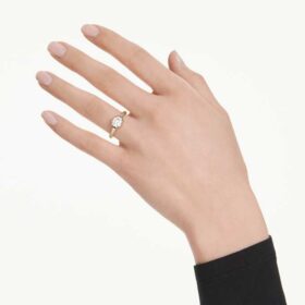 Inel cu montură octogonală, diamante create în laborator, 1,0 ct în total, formă octogonală, aur galben de 14K Inel cu montură octogonală, diamante create în laborator, 1,0 ct în total, formă octogonală, aur galben de 14K